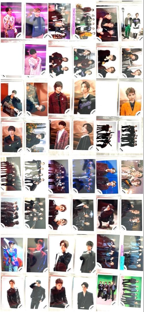 SixTONES 公式生写真 280枚～