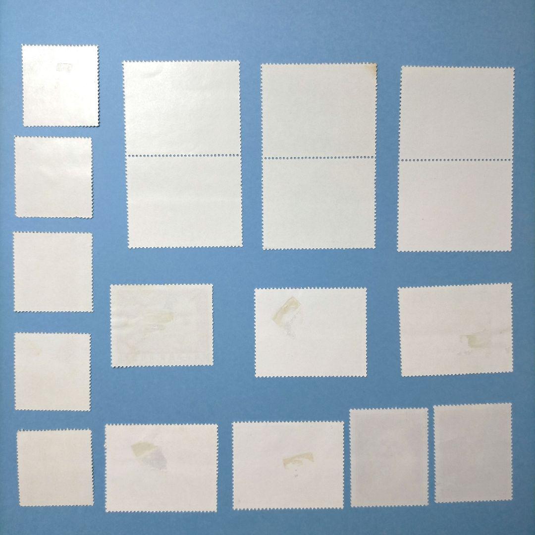 2797 外国切手 海外国々 ペット 猫 ねこ 色々 銷印有 18種まとめ