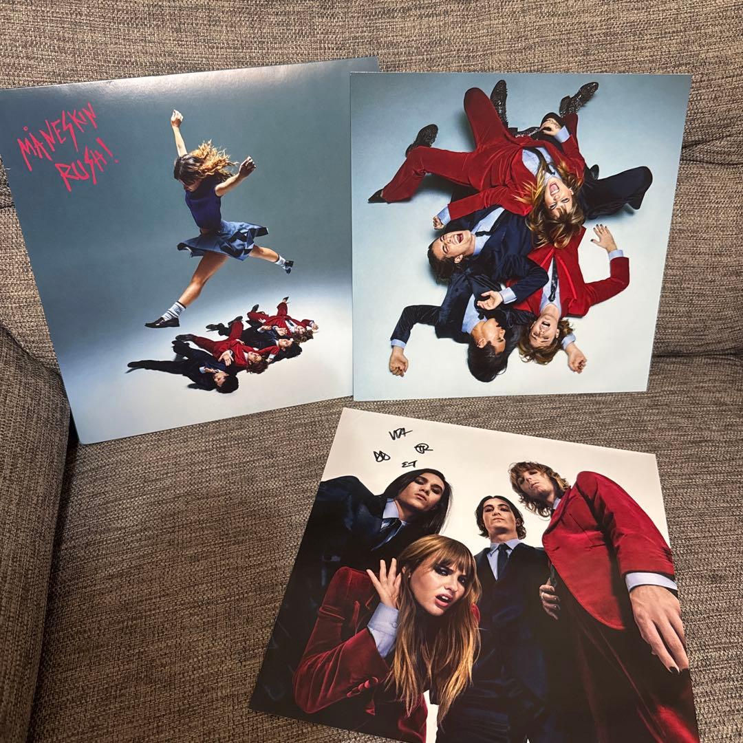 RUSH! (Vinyl) 直筆サイン MÅNESKIN
