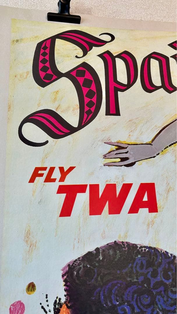 TWA航空ビンテージ オリジナルポスター 60年代