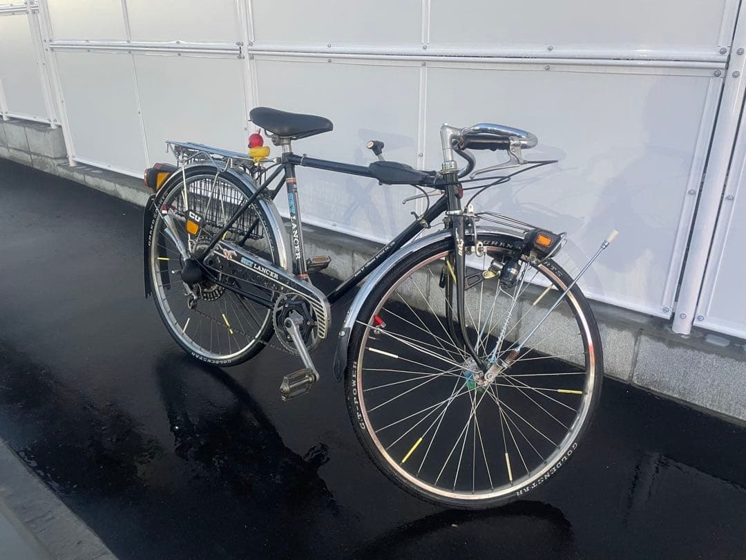 超希少 スーパーカー自転車 フラッシャー自転車 ツノダ スカイランサー 旧車