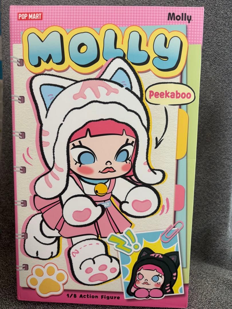 MOLLY Peekaboo 1/8 アクションフィギュア White Cat白
