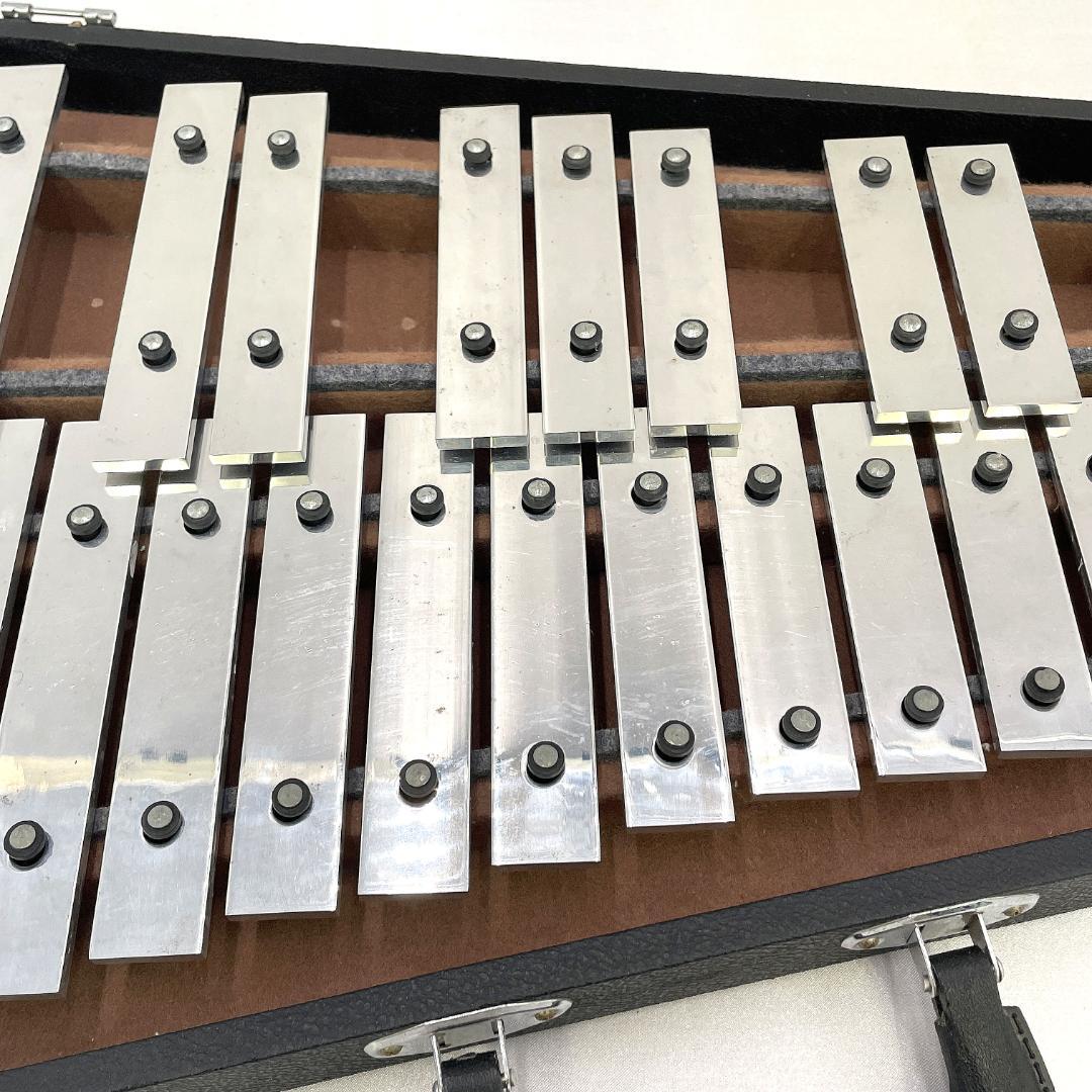 SAITO サイトウ グロッケンシュピール 鉄琴 32鍵 ハードケース付属