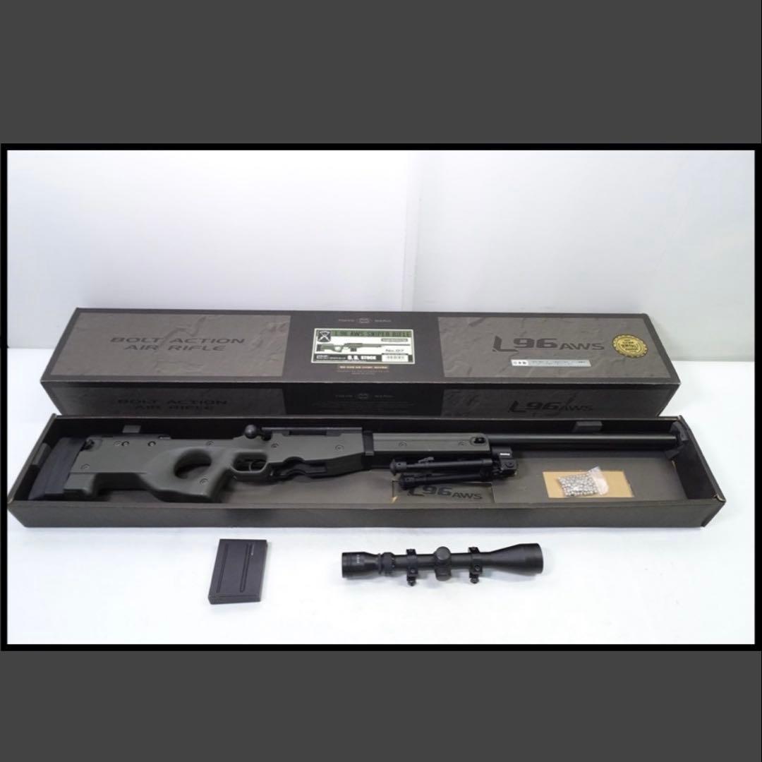 東京マルイL96 AWS OD ボルトアクション エアーコッキングライフル