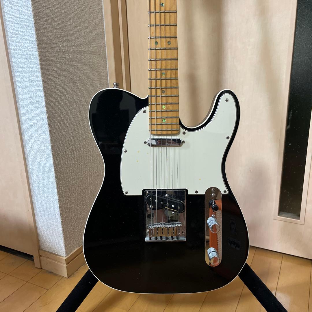 fender usa american deluxe telecaster 黒
