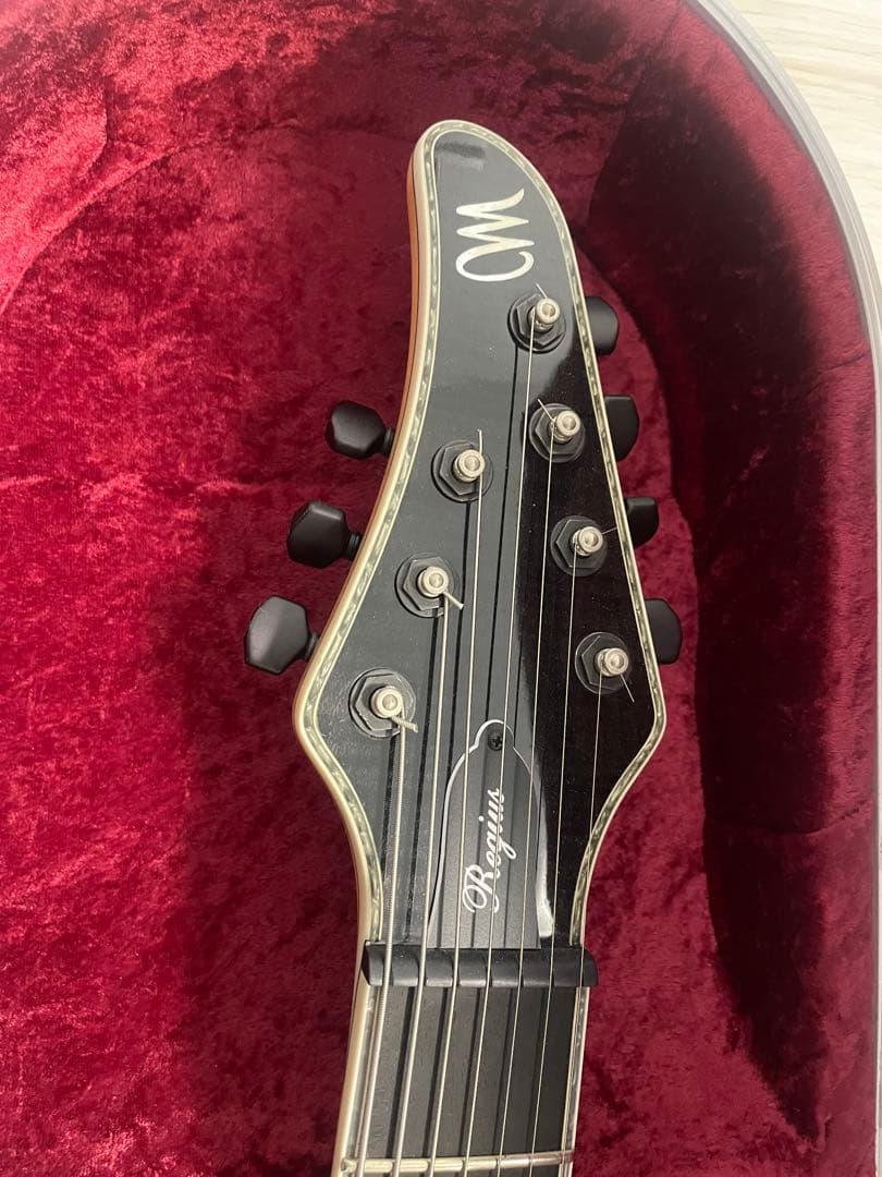 ギター MAYONES Regius7 Trans Black