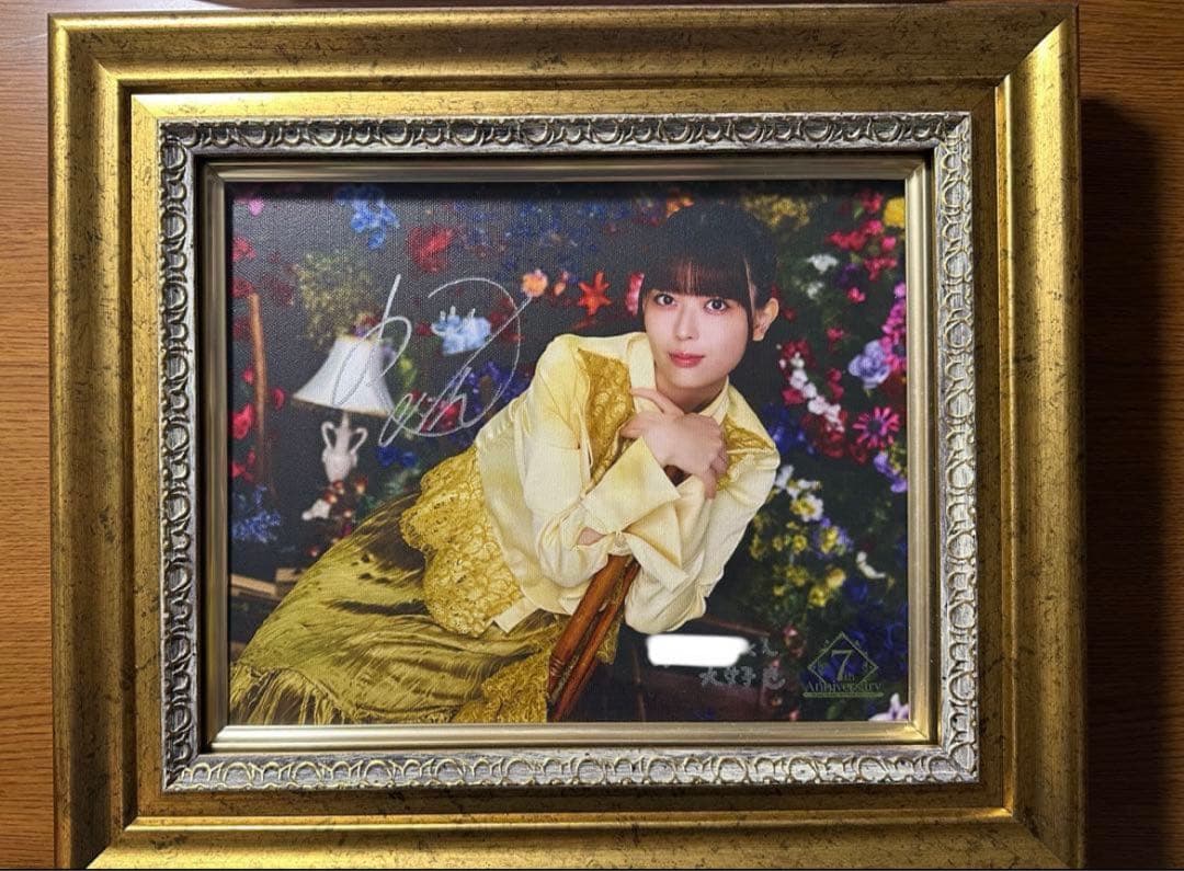 乃木坂46 岩本蓮加　直筆サイン入りメモリアルキャンバス　乃木フェス