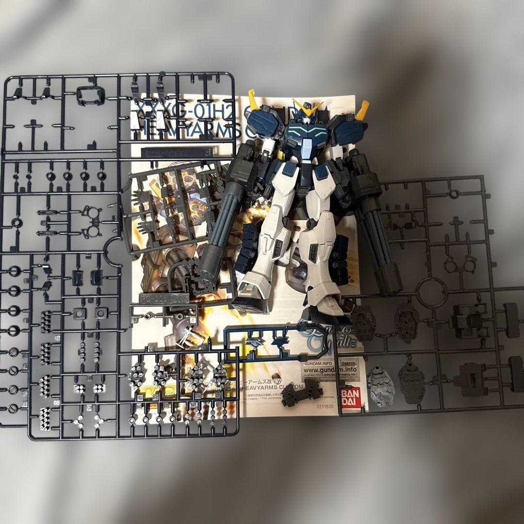 MGガンダムヘビーアームズ改 EW素組み品