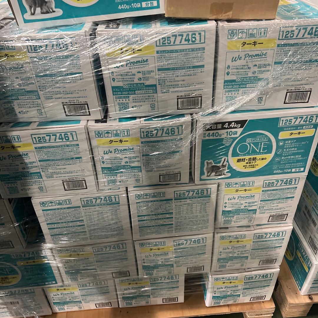 16箱ピュリナ ワン キャットフード ターキー4.4kg賞味期限：2026.02