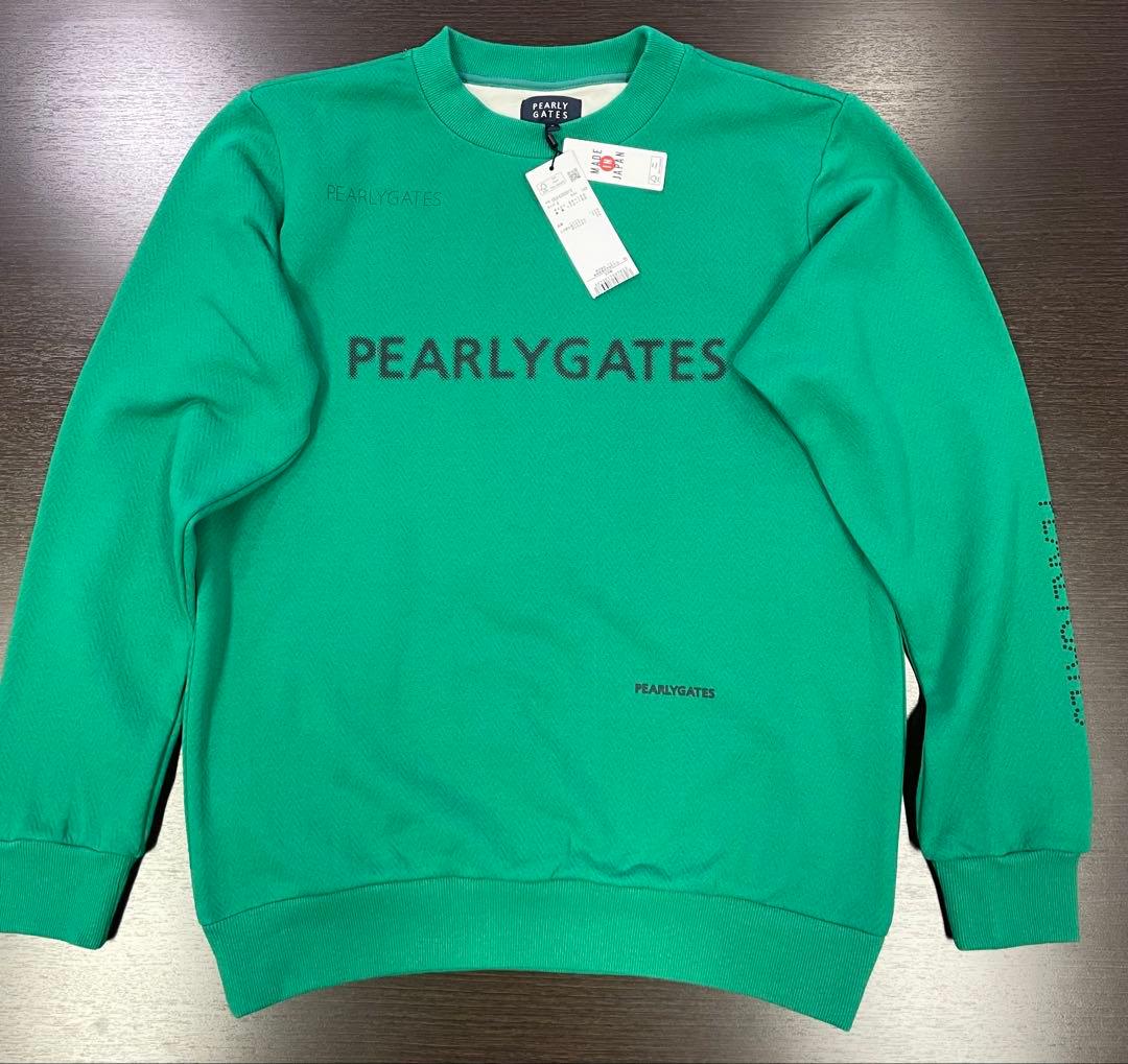 パーリーゲイツ　新品　5号　グリーン　トレーナー