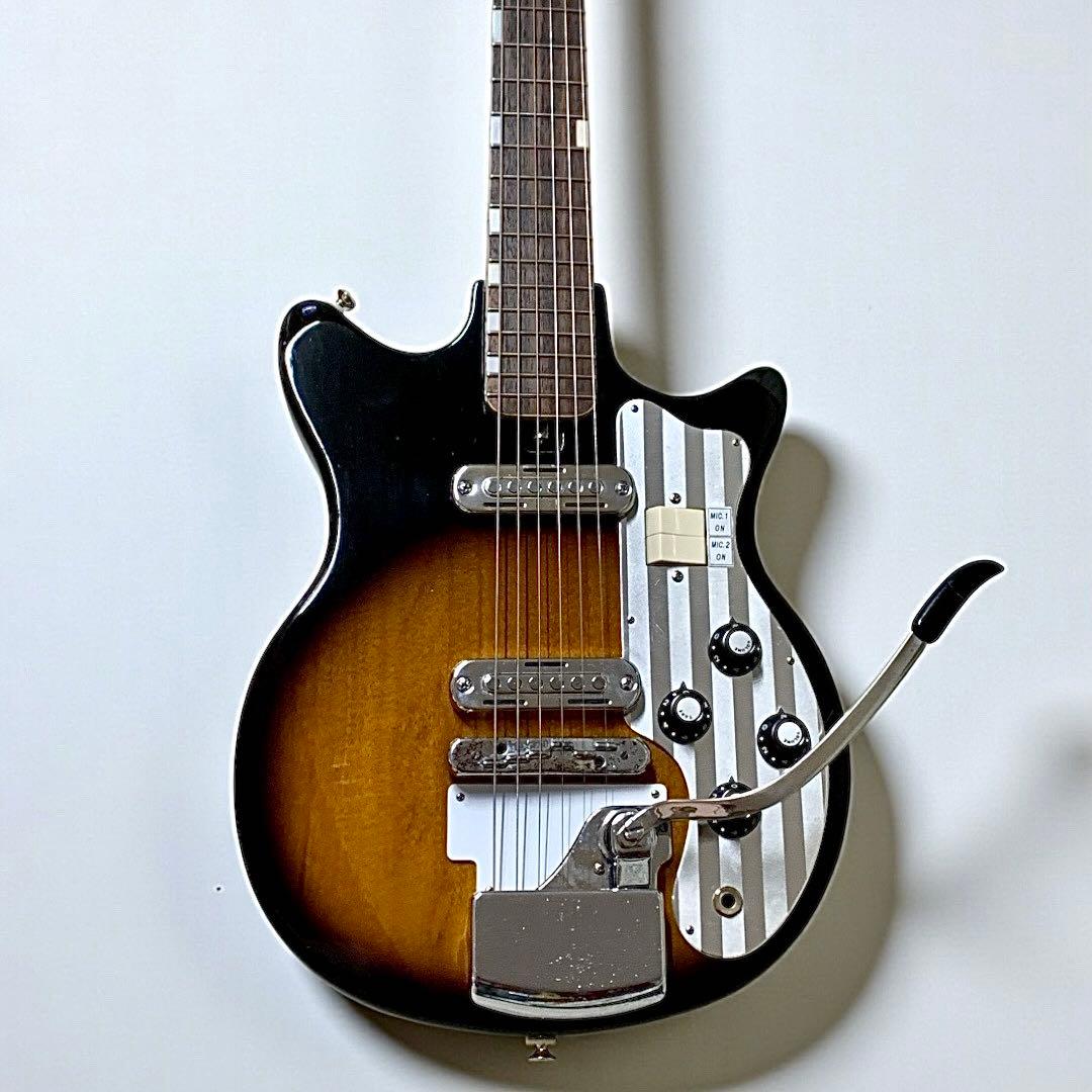 ケ*ー様 レア！箱付き！Teisco MJ-2L 60s国産ビザール フレット交