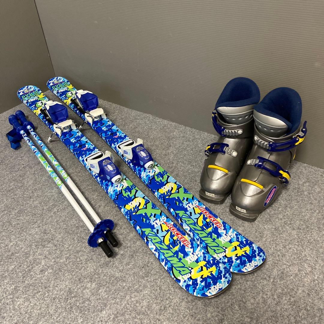 ★メンテナンス済 子供スキーセット　身長106~120cm前後のお子様向け