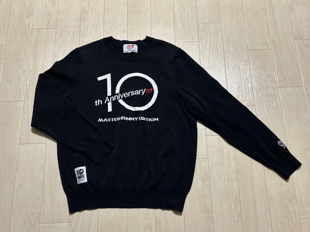 MASTER BUNNY EDITION 10th 記念セーター　サイズ4