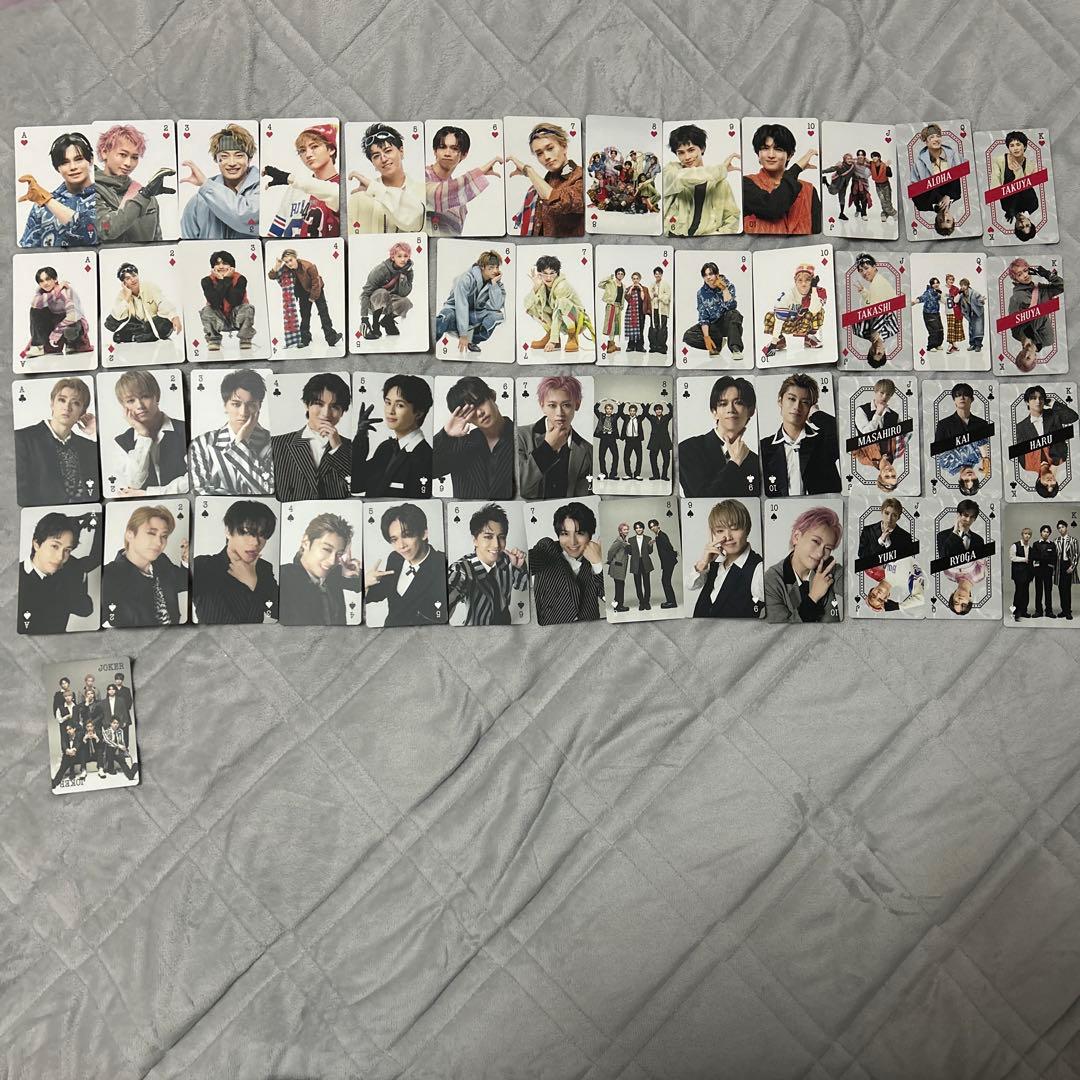 超特急　AwAAwA トランプ　トレカ　コンプセット