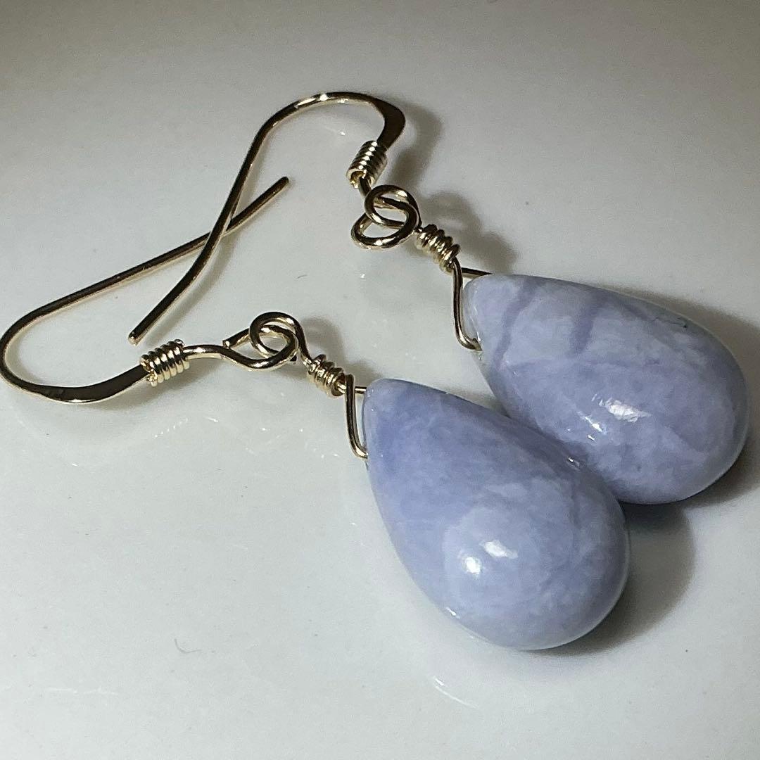 【専用】糸魚川翡翠　ヨシオ沢　ニノ型、ティアドロップピアス　14kgf（1）