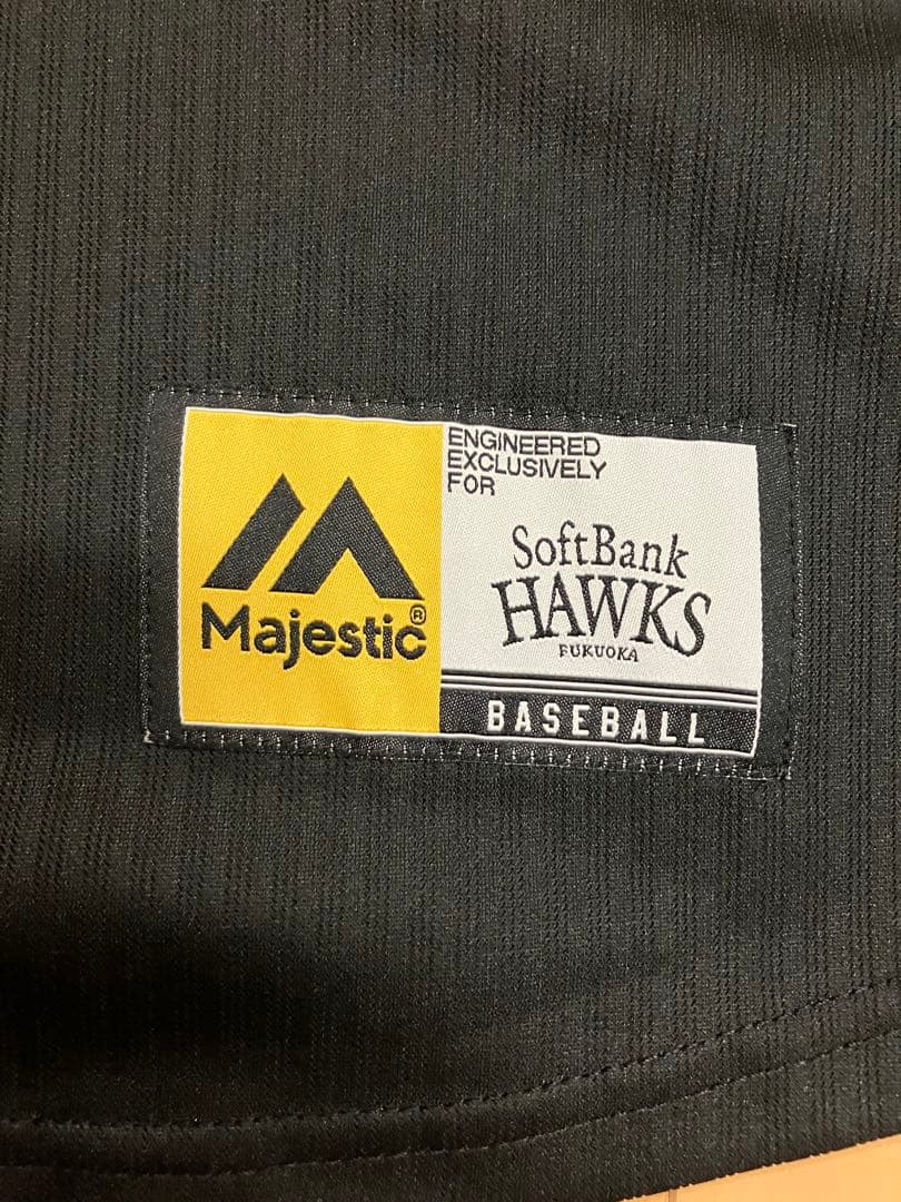 中村晃　ユニフォーム　福岡ソフトバンクホークス　レプリカ　ビジター　XL