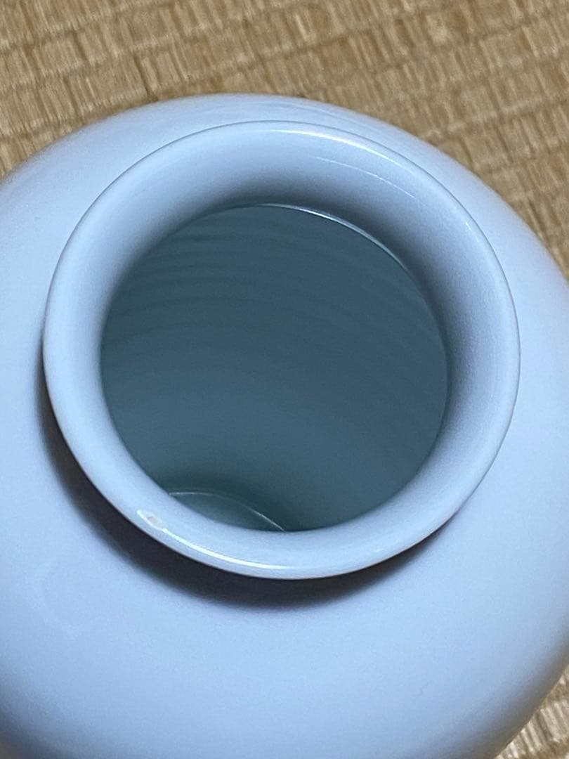 ♦染付 花鳥紋様 色絵磁器 花瓶 十二代 十三代 酒井田柿右衛門 人間国宝骨董品