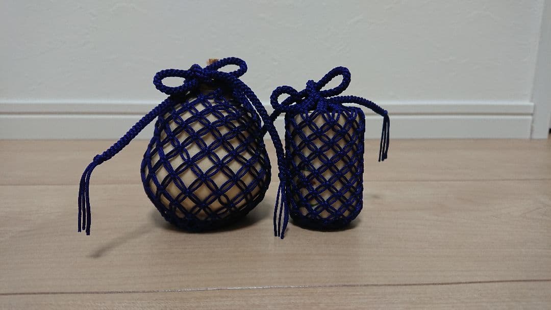 茶巾筒と振出の網袋85・86・87