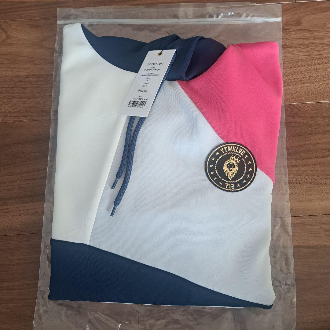 ☆新品未使用品☆V12☆メンズ☆ フード付きパーカー☆ゴルフウェア