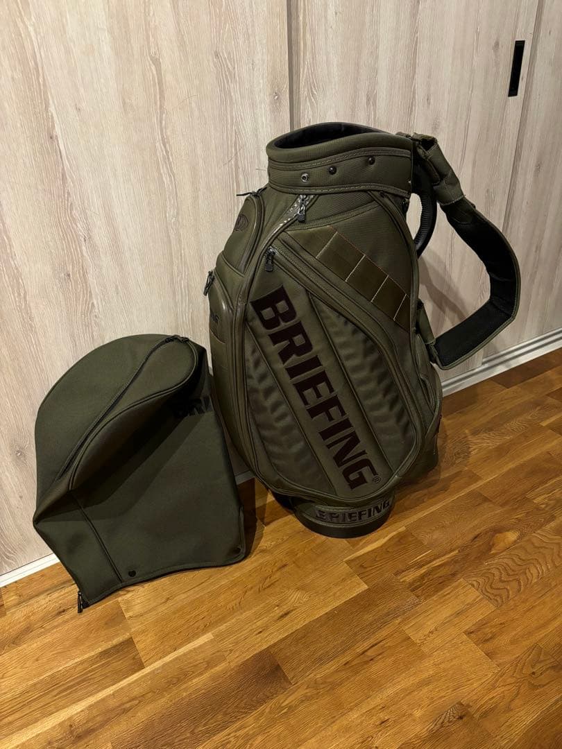 激レア　BEAMS GOLF BRIEFING コラボ　キャディバック