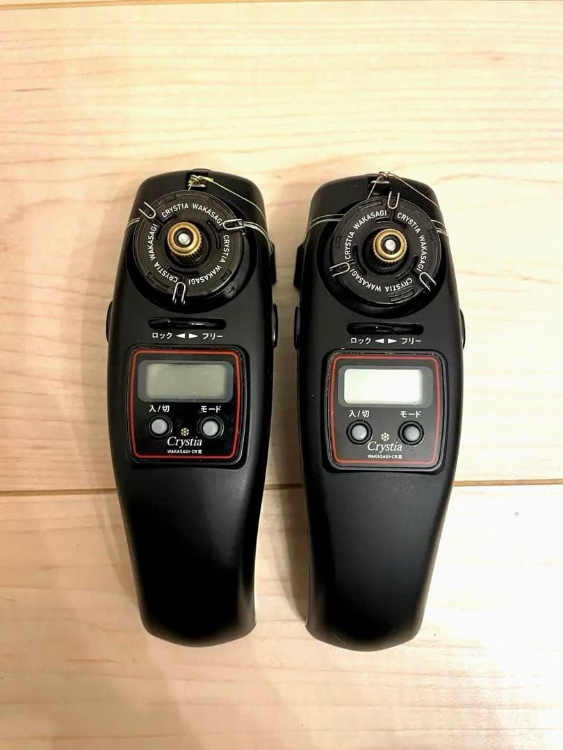 わかさぎ電動リールCrystia-CR III 【動作良好】