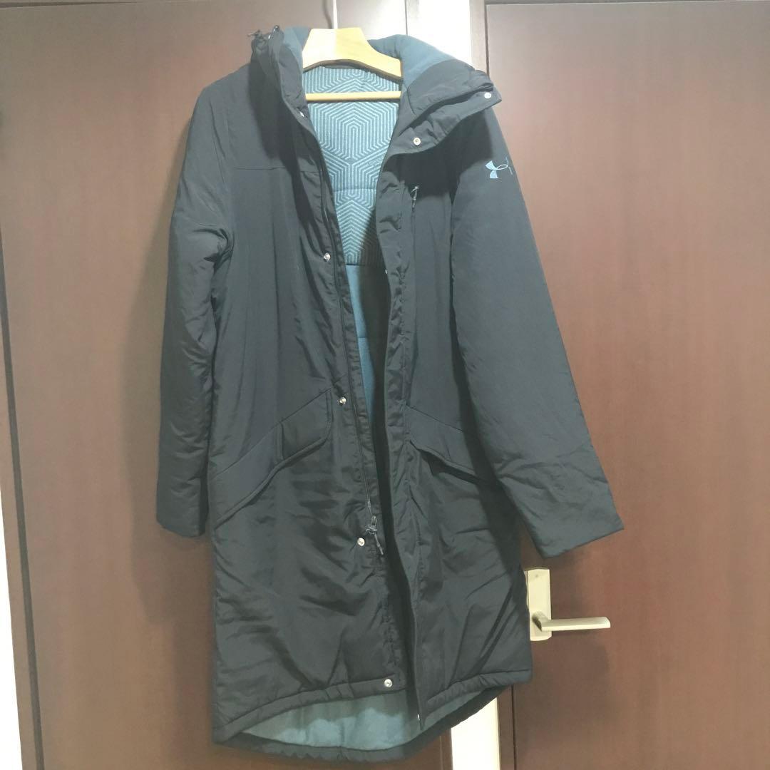 【再々値下げ】アンダーアーマー　ベンチコート　黒