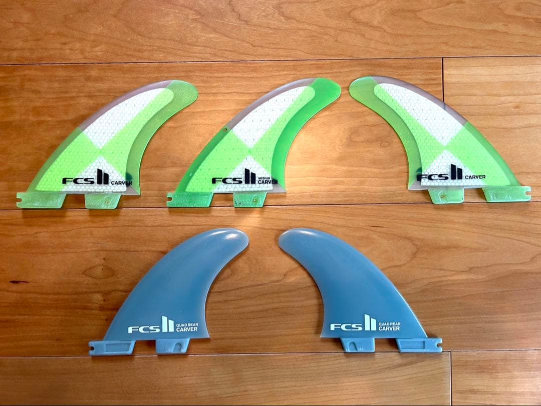 FCS II Carver 5フィンセットMサイズ