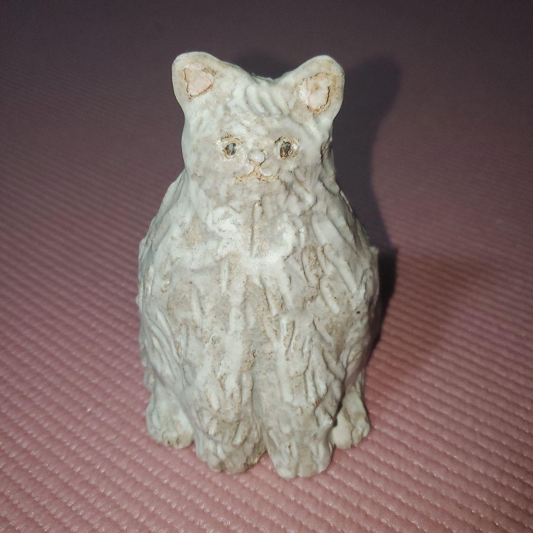 小菅幸子 ネコ 置物