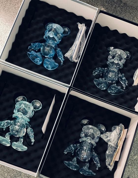 ダイビング　ミッキーマウス　ブラック　フィギュア　アートトイズ　199体限定