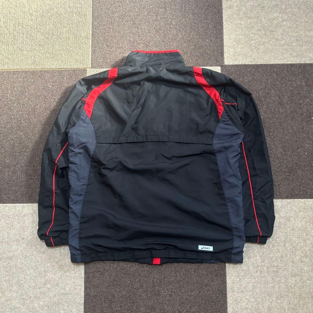 【✨美品希少‼️】 ASICS 刺繍ロゴ ウォームアップジャージ セットアップ