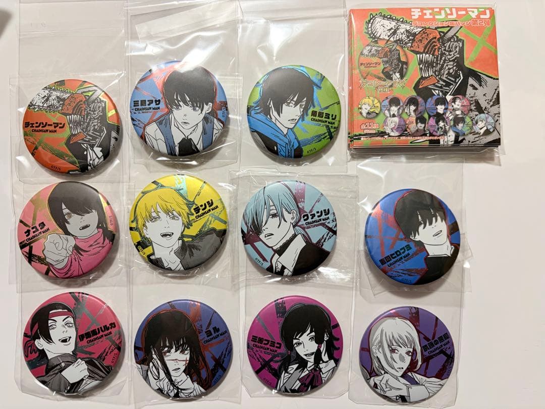 チェンソーマン デコレクション缶バッジ 2弾 2部 コンプリート 全種