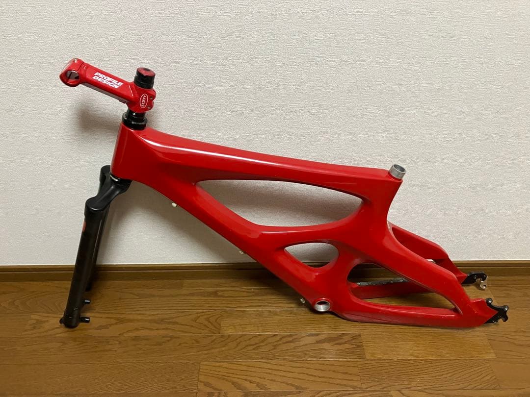 サーブラー991 マウンテンバイクフレーム レッド