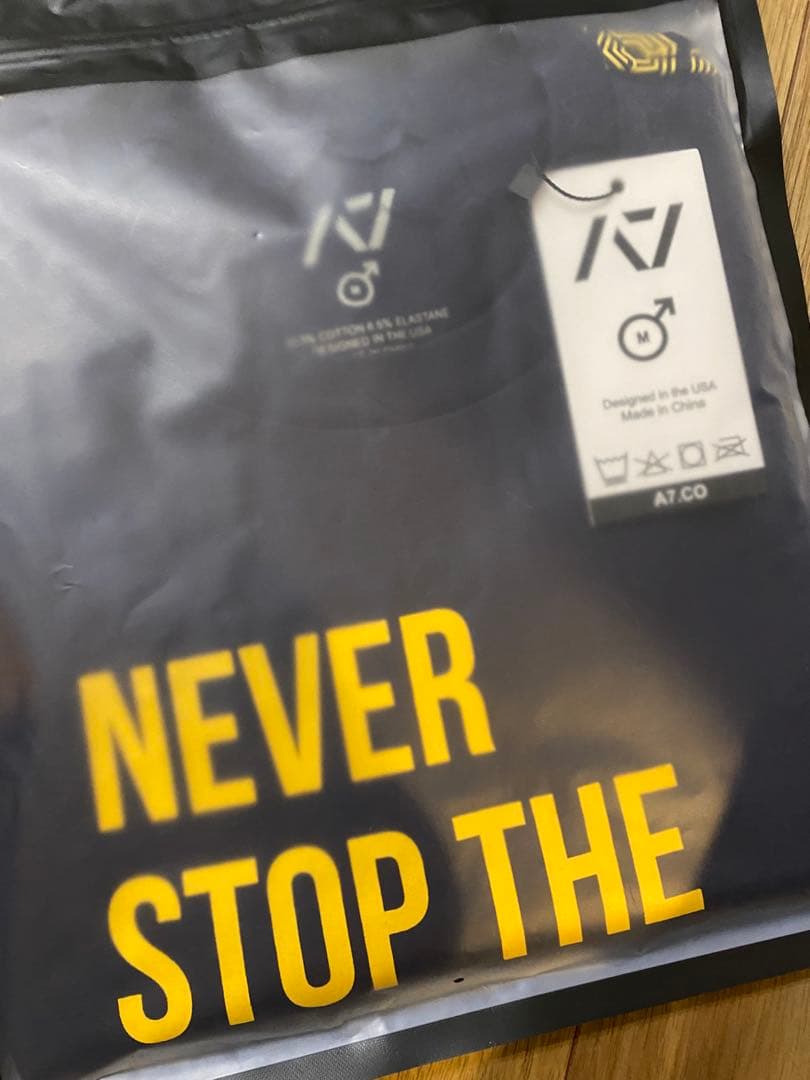 A7 BAR GRIP Tシャツ NAVY Mサイズ