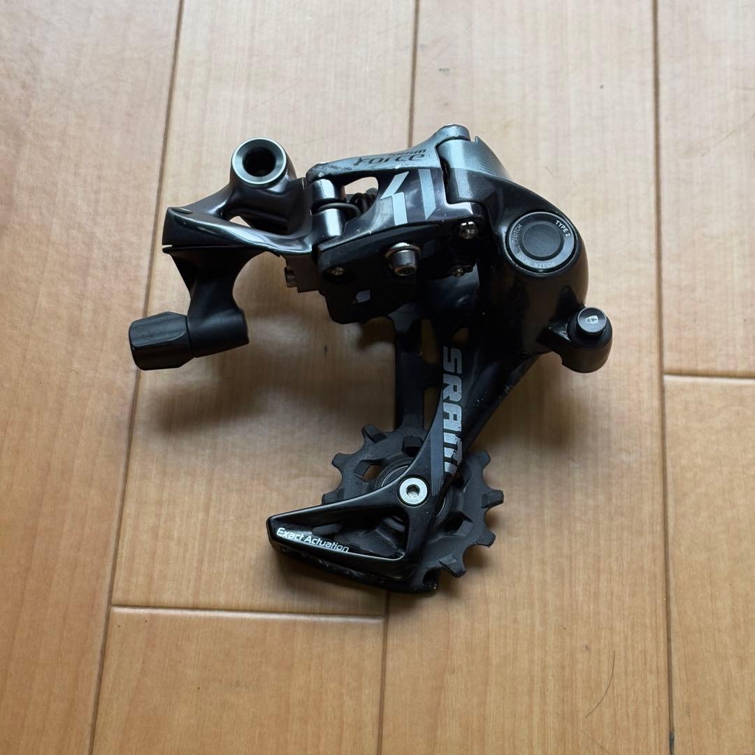 sram force 1 ミドルケージリアディレイラー11s