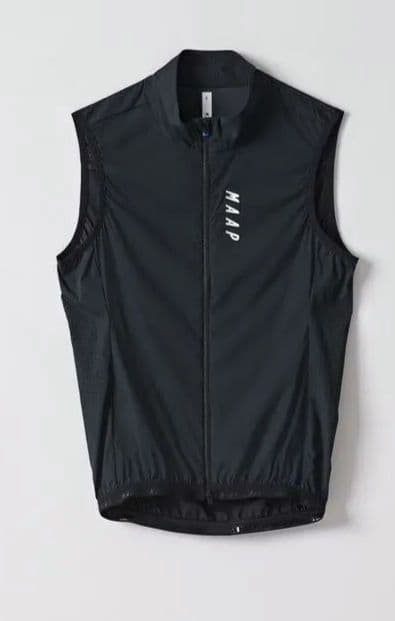 新品  ベスト メンズ Sサイズ ブラック ジレ