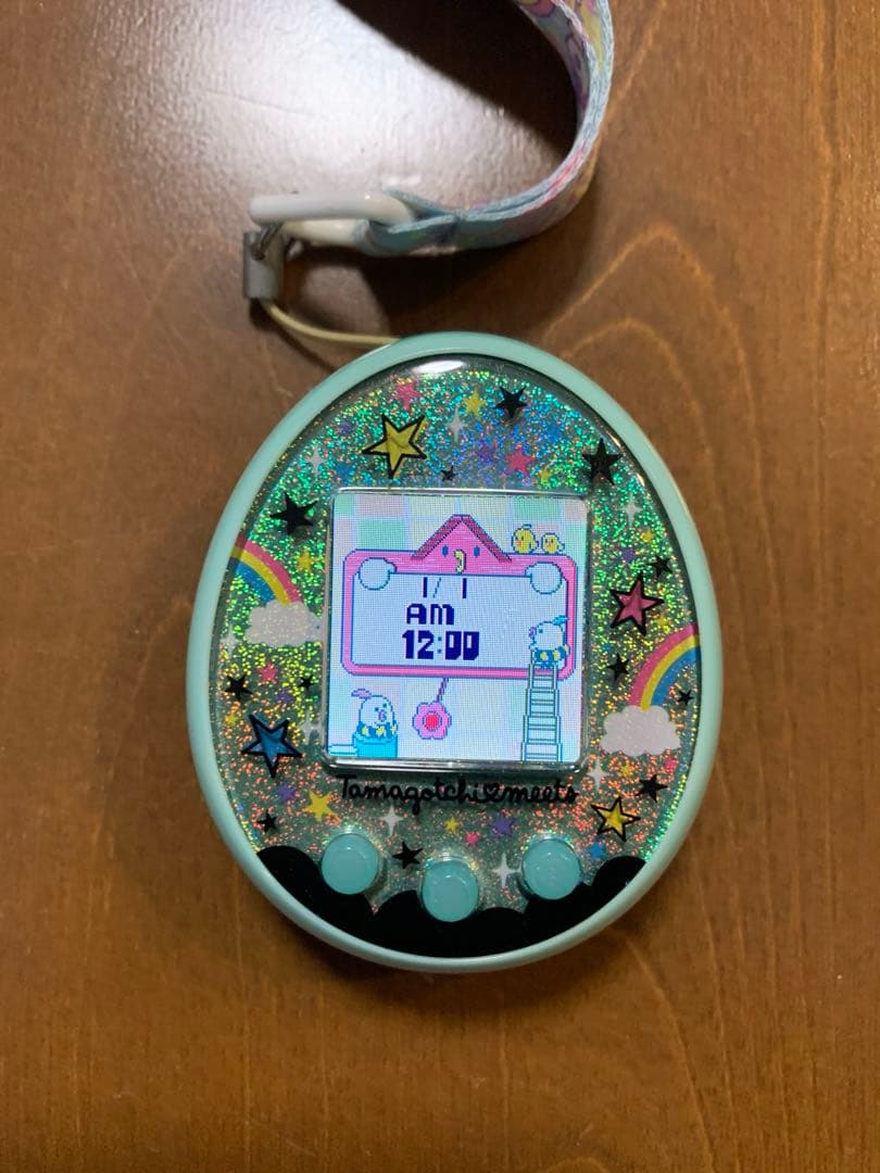 たまごっちみーつ マジカルみーつ ver.グリーン BANDAI ストラップ付き