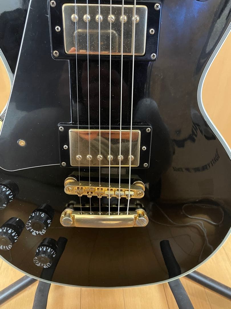 ギター グラスルーツ ESP レスポールカスタム 左 レフティ