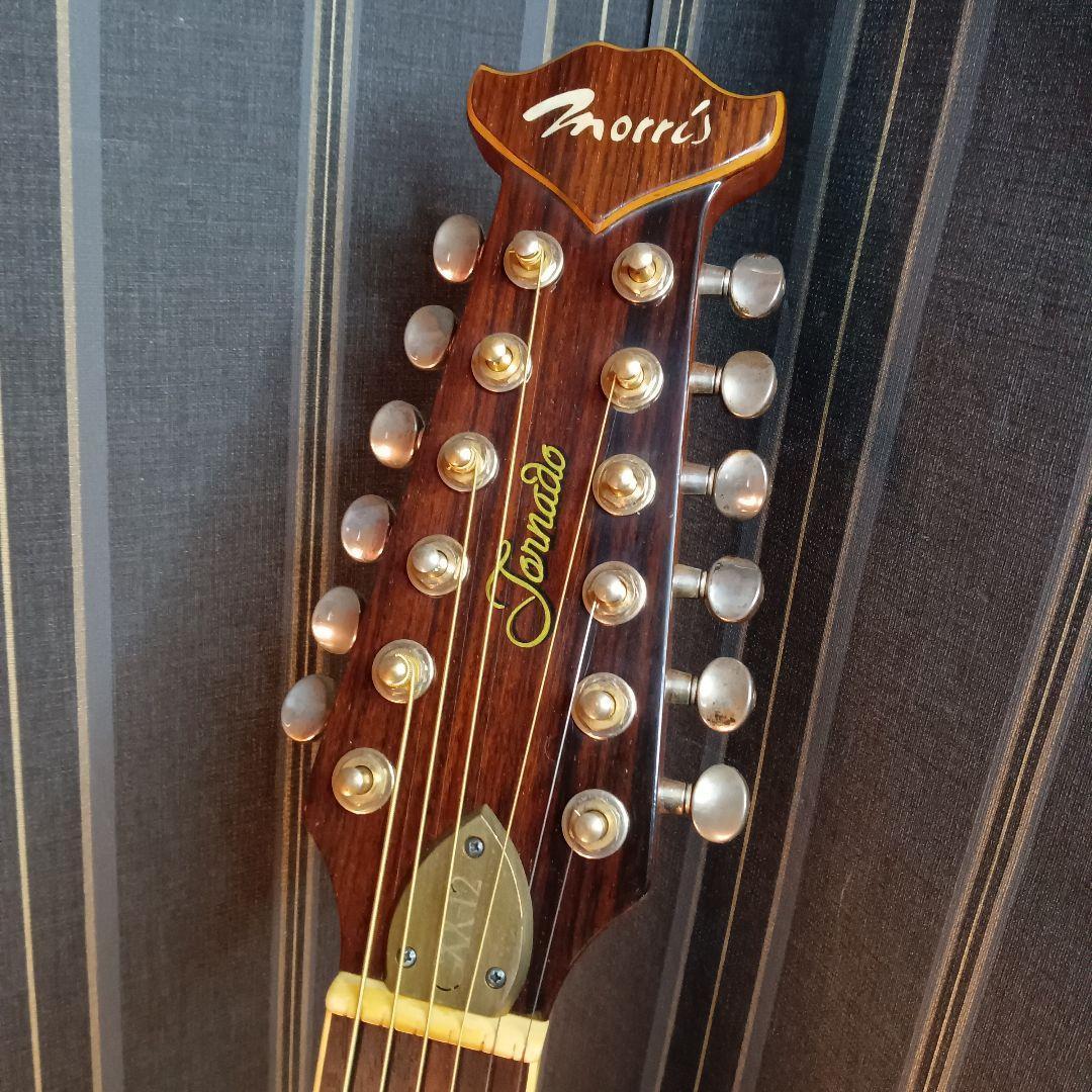 希少 morris モーリス GXX-12 エレアコ 12弦 ギター アコギ