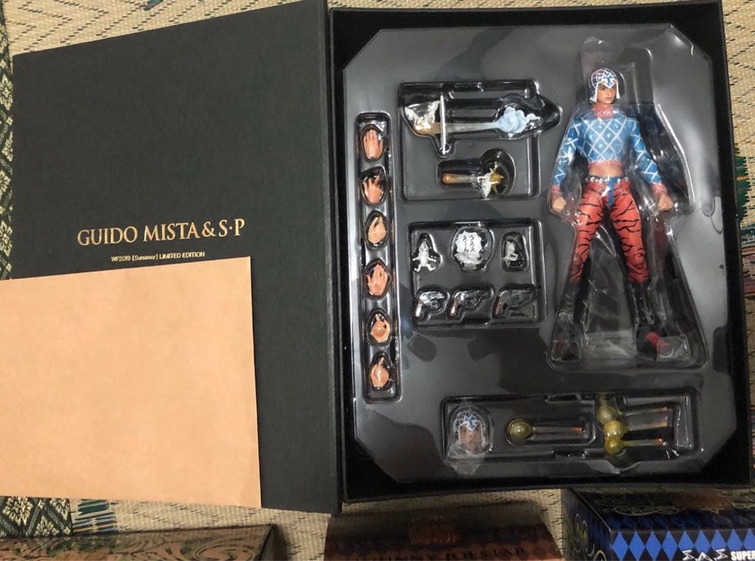 ジョジョの奇妙な冒険　超像可動 ミスタ　スワロフスキー限定版 クリスタル限定