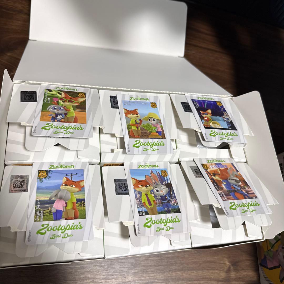 Zootopia ベストパートナー キャラクター フィギュア 6個セット