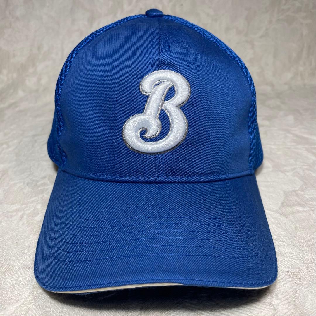 横浜ベイスターズ キャップ 旧ロゴ β ベータ ロイヤル・ブルー