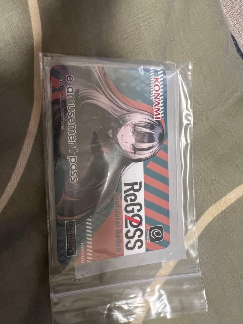 KONAMI ReGLOSS e-amusement pass 儒烏風亭らでん