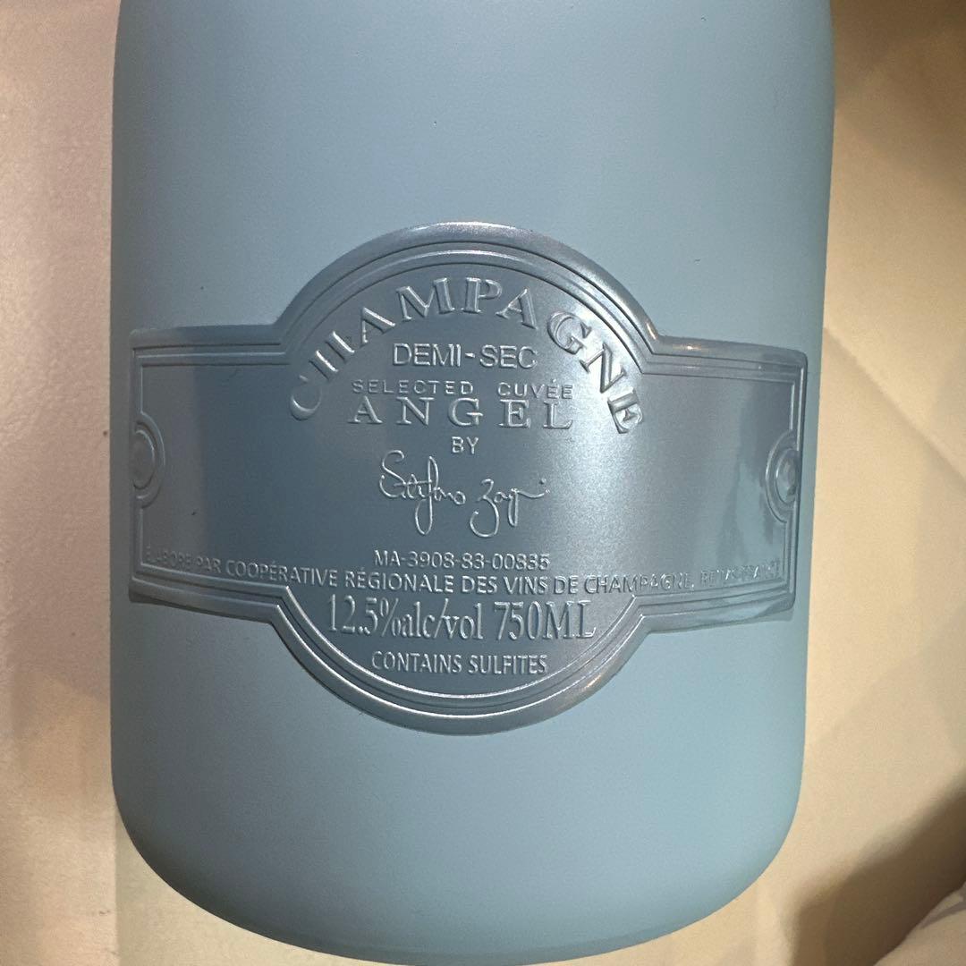 【未開封】正規　エンジェルシャンパン　ドゥミセックブルー