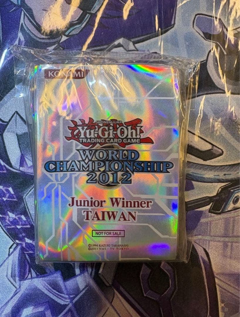 未開封　遊戯王　台湾　スリーブ　100枚入り