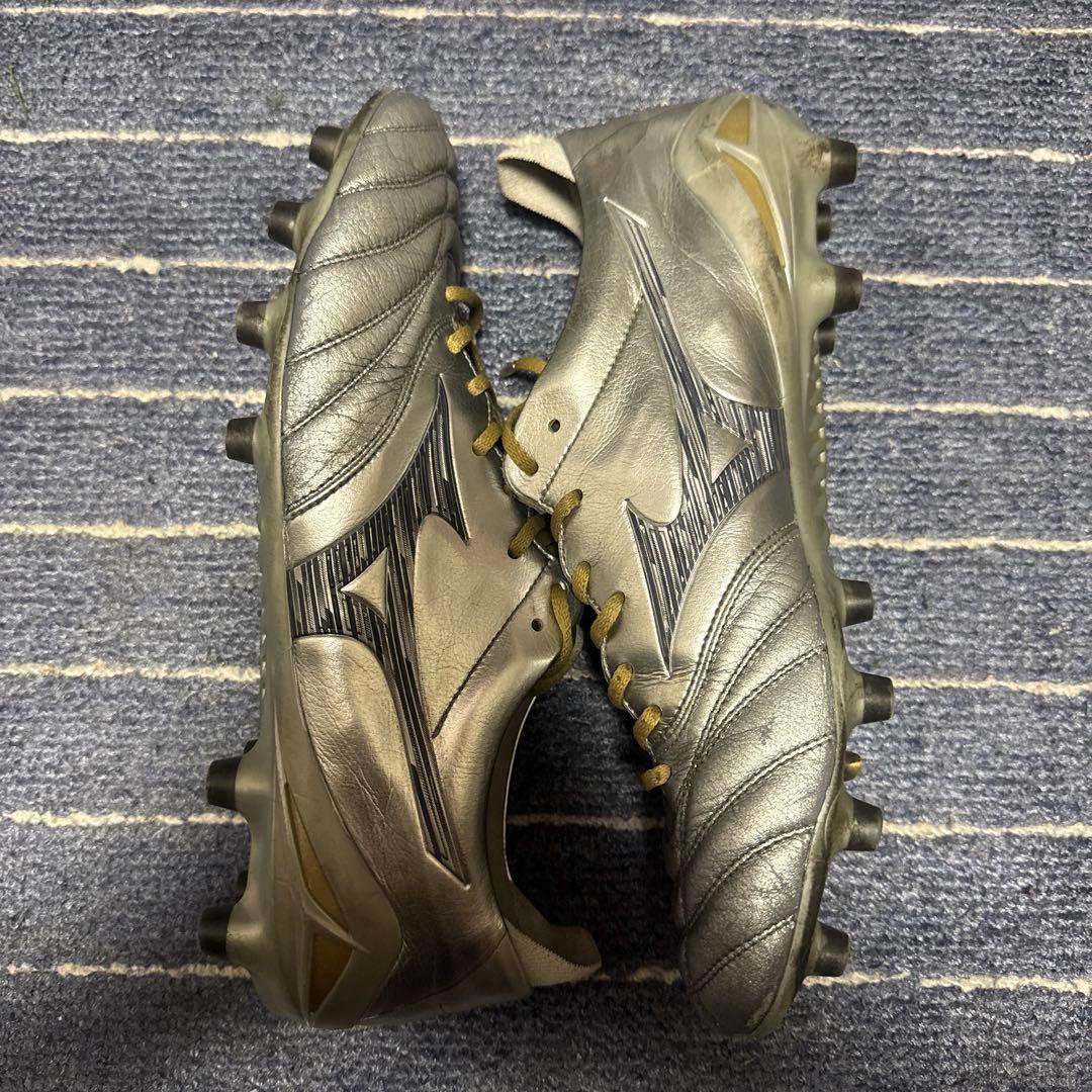 Mizuno サッカーシューズ シルバー 日本製