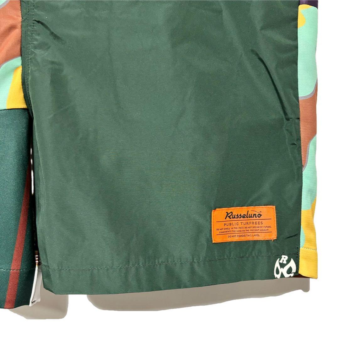 新品 ラッセルノ ゴルフ リボーン リメイク 総柄 ショーツ 定価55,000円
