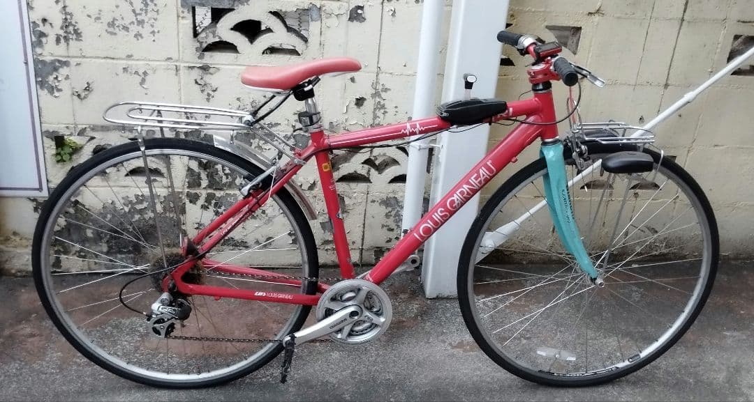 練馬区 引き取り限定 LOUIS GARNEAU LGS-TR１改 クロスバイク