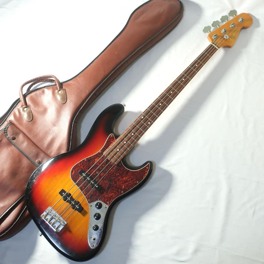 Laid Back ジャズベースタイプ エレキベース ビンテージレザーケース付