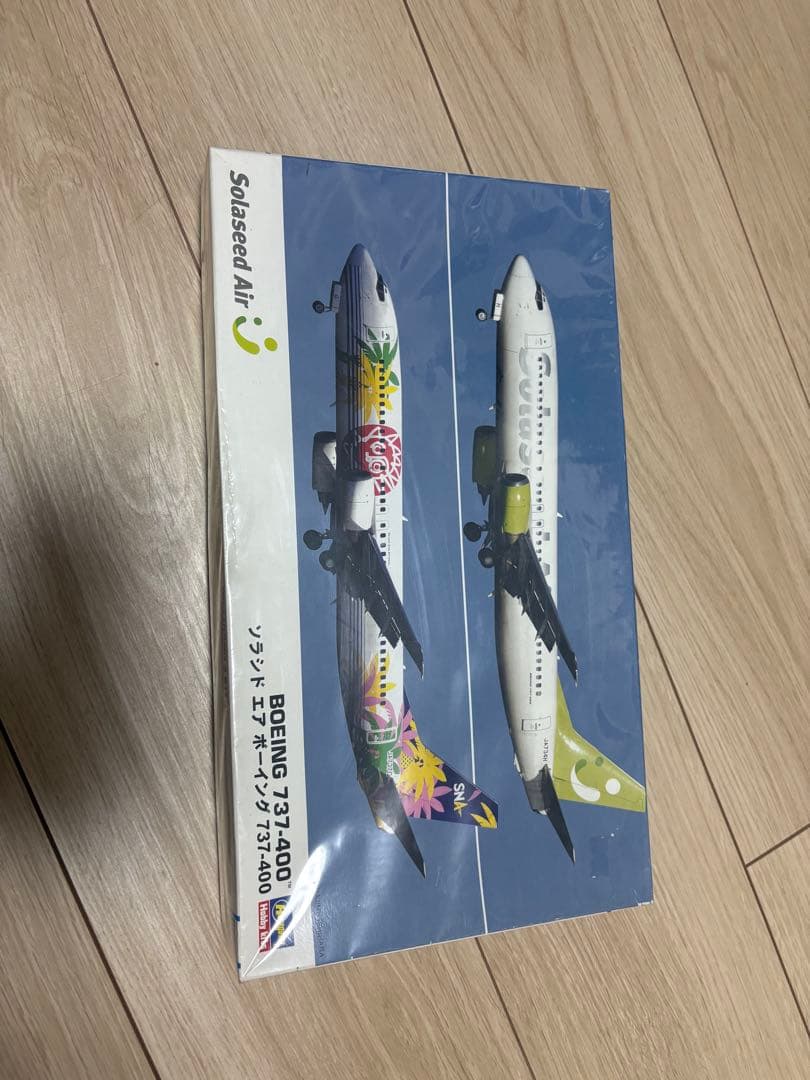 【新品未開封　貴重！】ハセガワ　ソラシドエア737-400 2機セット