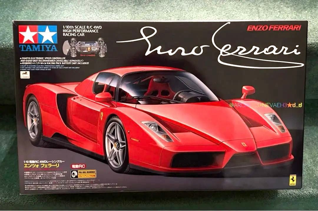 未組み立て●タミヤ★エンツォ・フェラーリ 1/10 RCカー
